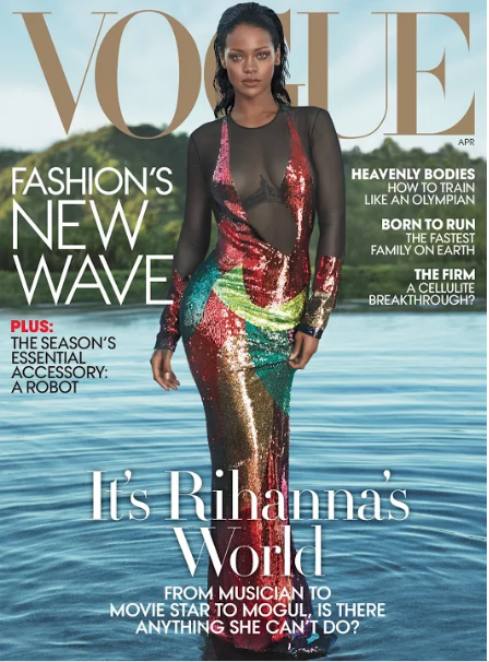 Rihanna Wallpaper For Vogue Cover Photoshoot 2016