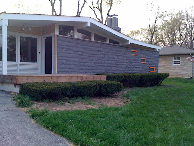 Mid Century Modern Atomic Indy: Mid Century Modern Exterior Painting