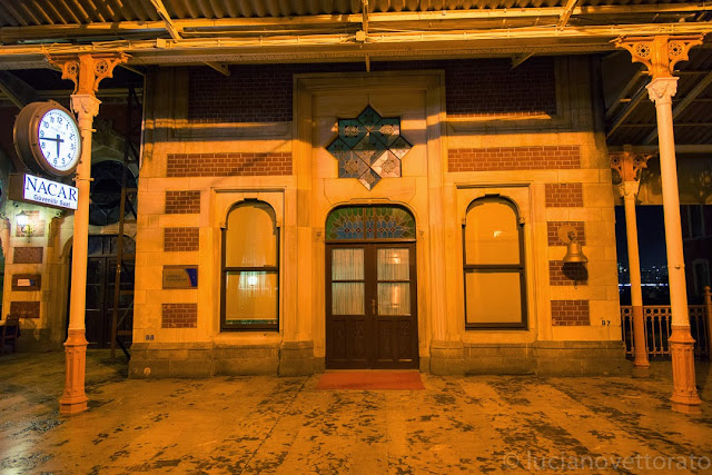 la stazione ferroviaria Sirkeci di Istanbul dove arrivava il famosissimo Orient Express