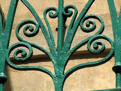 Balcony railing in piazza XX Settembre, Livorno