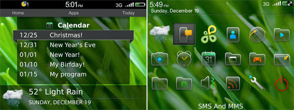 BlackBerry Theme Meridian