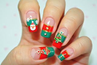 Uñas para Navidad