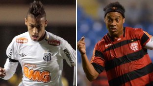 neymar-ronadinho-santos-flamengo