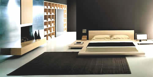 Black Bedroom Elegant and luxurious