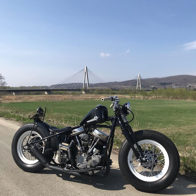 Harley Davidson Panhead 1952 By Yoichi Mizuno Hell Kustom