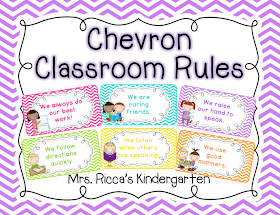 http://www.teacherspayteachers.com/Product/Chevron-Classroom-Rules-Editable-833849