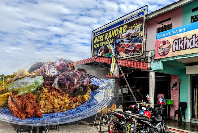 Datang Perak, Pekena Nasi Kandar Melayu Seri Iskandar Dulu