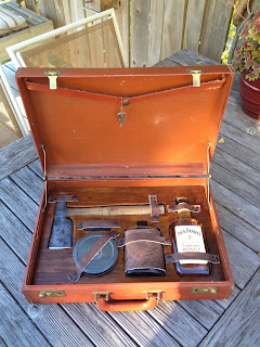 wooden briefcase kit