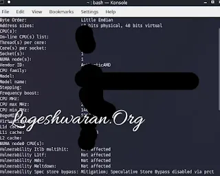 How to find PC Manufacturer information, Device Model number, Architecture,etc on any Kali Linux Latest version [Beginner's guide]