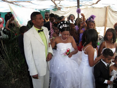  ceremony have been westernized including the poofy white wedding dress 