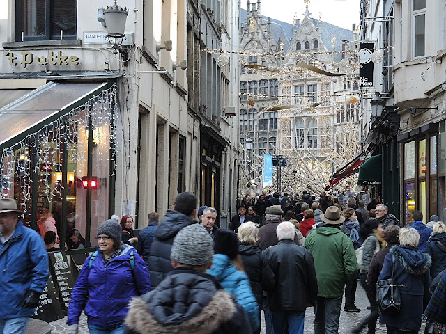 Kerstsfeer in Antwerpen