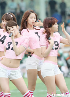 Im Yoona Korean Cute Girl Singer Sexy Photo at Namyangju Central Football Game 29