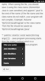 java app