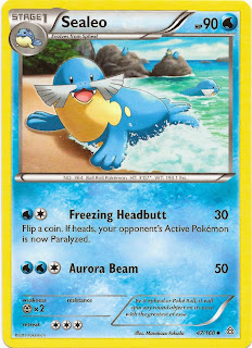 Sealeo Primal Clash Pokemon Card