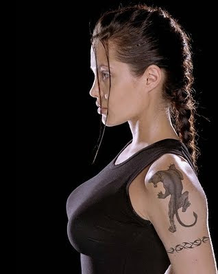 Tattoo beauty Angelina Jolie