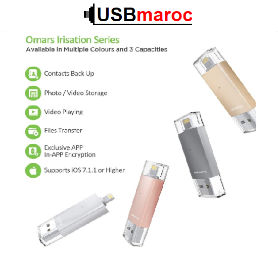 Clé USB Omars 32GB 3.0 Mémoire Stick   a vendre au maroc 