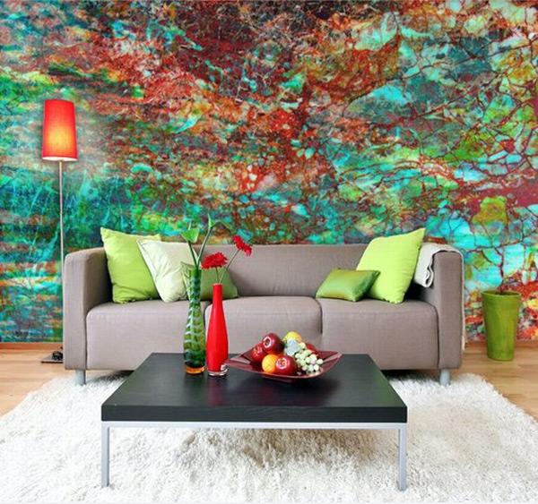 Desain Dinding  Unik dengan Wallpaper Mural  Rancangan 