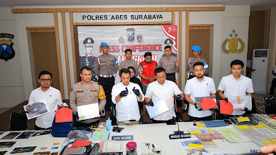 Anggota Satreskrim Polrestabes Surabaya, Berhasil Ringkus Spesialis Pencuri Mobil