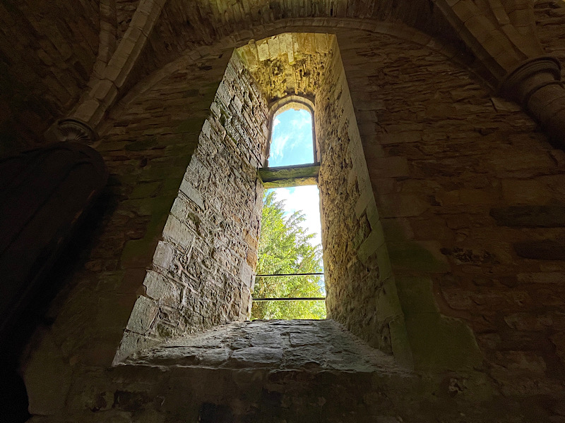 Inside Battle Abbey, Looking Out | Battle Abbey and 1066 Battlefield