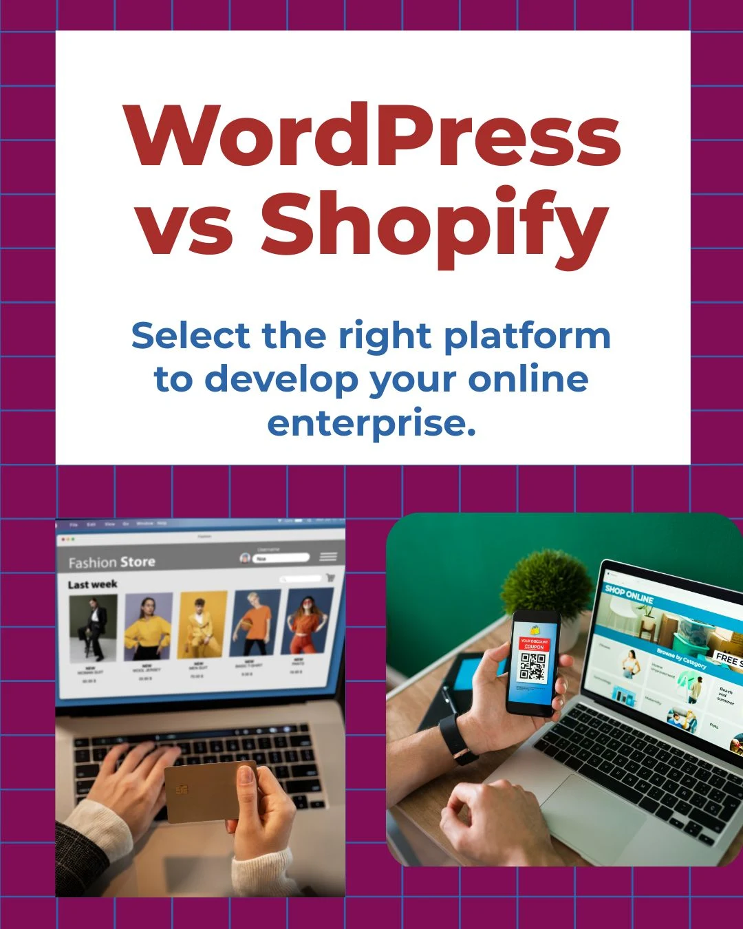 WordPress vs Shopify select the right platform to develop your online enterprise