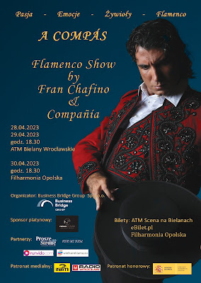  Kwiecień w rytmie flamenco - Fran Chafino oraz Compañía de Danza Flamenco na koncertach w Polsce