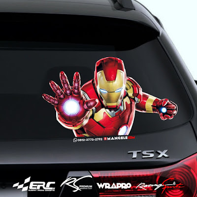 Koleksi Cutting Sticker Mobil Iron Man 2020/2021