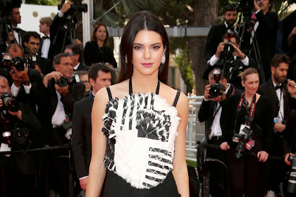 Kendall Jenner Wearing Chanel Black and White Dress at Grace of Monaco Premiere