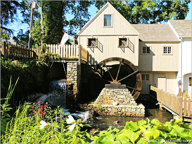 Jenney Grist Mill en Plymouth