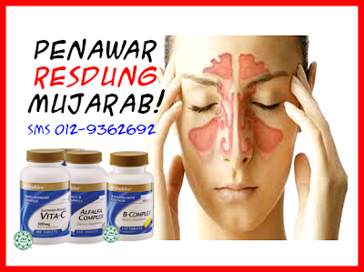 set_resdung_shaklee_ubat_sinus_mujarab