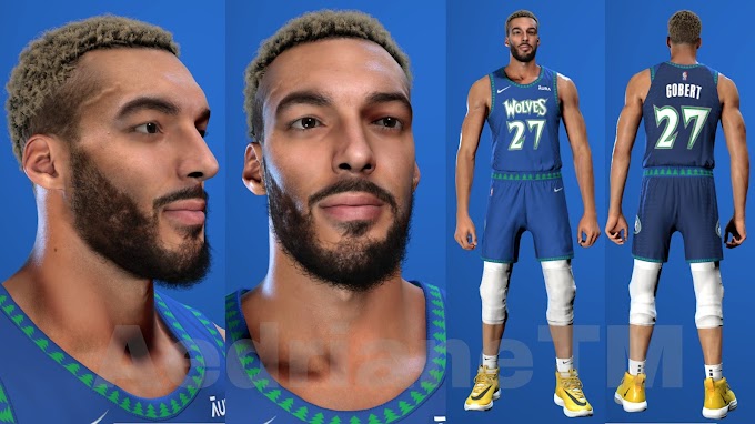 Rudy Gobert Cyberface by AeTM | NBA 2K22