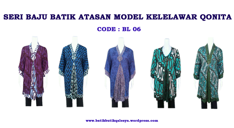 BATIKSARIMBITKU BUSANA BATIK ATASAN LOWO QONITA BL 06