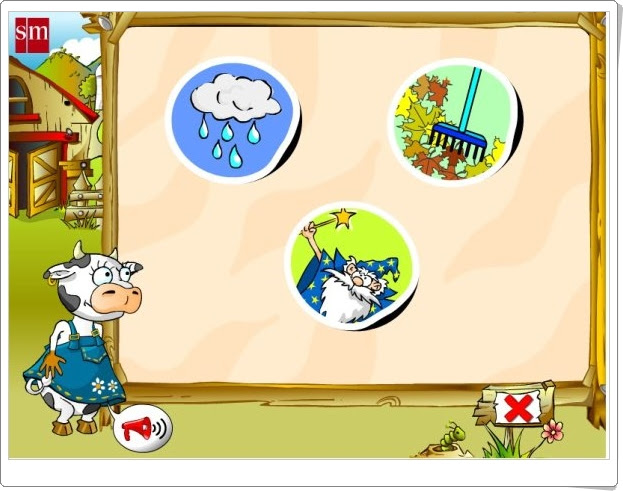 "Juega con Paca, la vaca" (Juegos interdisciplinares de Educación Infantil de 3 años)