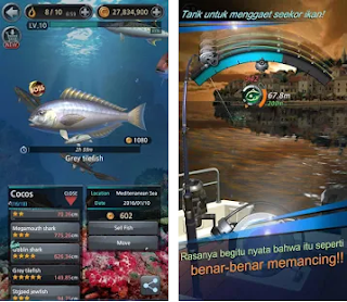 Download Fishing Hook Apk Mod v2.1.7 Unlimited Money For Android