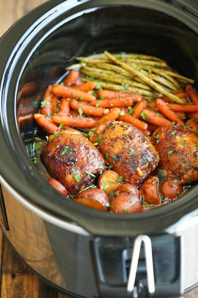 Honey Garlic Chicken and Veggies