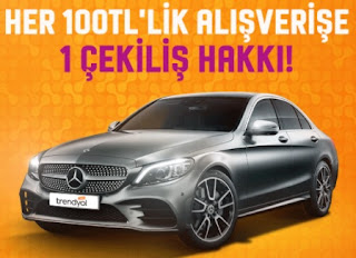 Trendyol Mercedes Çekilişi