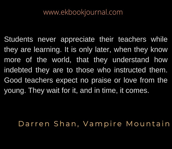 Darren Shan | Vampire Mountain | Quotes