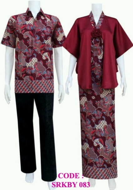 30 Model  Baju Kebaya Batik  Couple  Modern  Terbaru 2021