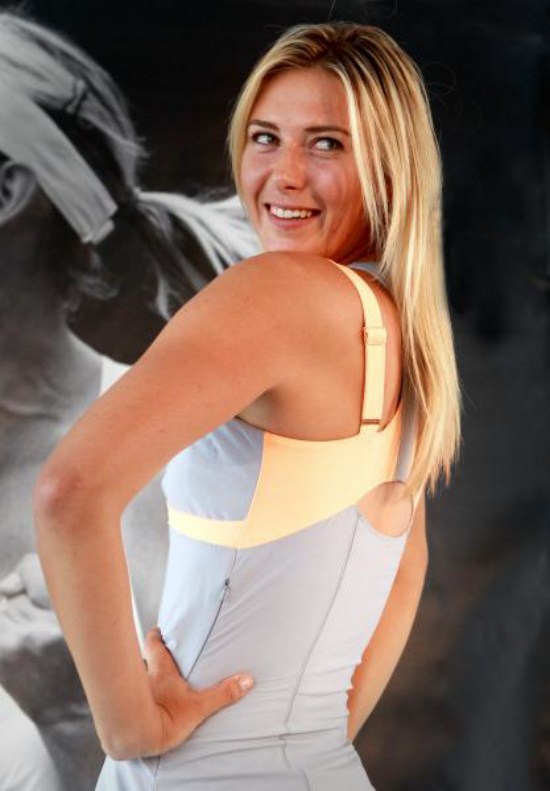 Maria Sharapova Hot New Tennis Outfit