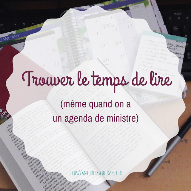 Trouver le temps de lire (même quand on a un agenda de ministre !)