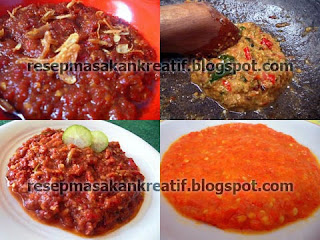 Resep Cara Membuat Sambal Enak Pedas