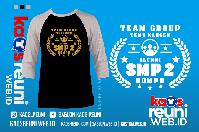 Kaos Reuni Alumni SD SMP SMA Univeristas