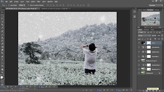 Cara Membuat Efek Salju Dengan Photoshop