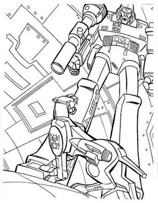 Transformers Coloring Pages