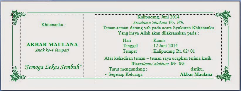 contoh undangan pernikahan bahasa jawa krama