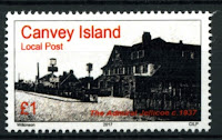 Canvey Local Post Admiral Jellicoe Pub Stamp