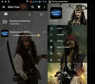 BBM Jack Sparrow v2.11.0.18 Apk