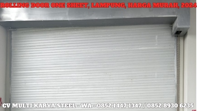 GAMBAR, ROLLING DOOR ONE SHEET,  BANDAR, LAMPUNG, HARGA, ROLLING DOOR ONE SHEET, PER METER, TERBARU, 2024