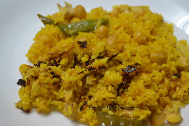 ARROZ "DEL COCIDO" socarrat