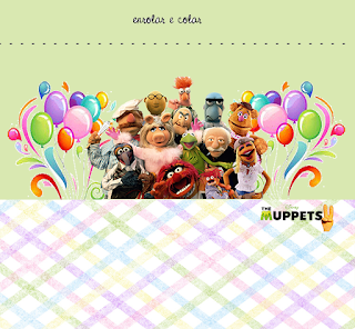 Muppets, Free Printable Labels.