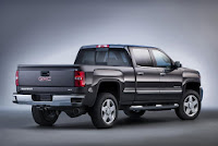 GMC Sierra HD 2500 SLT Crew Cab (2015) Rear Side